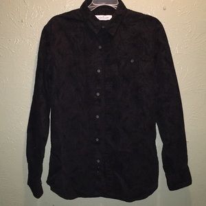 Black dress shirt